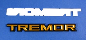 OEM 2021-2023 Ford F-150 F150 Tremor Tail Gate Emblem Nameplate "TREMOR" NEW - Picture 1 of 2