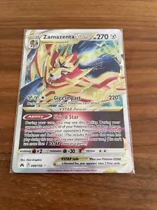 Zamazenta 099/159 V Star Crown Zenith Pokemon Card Rare Pack Fresh - Bild 1 von 7