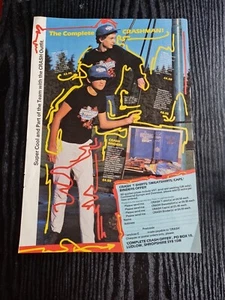 "ORIGINAL DÉCADA DE 1980 REVISTA DE VIDEO CRASH MERCHANDISE ANUNCIO DE COMPUTADORA 8X12" - Imagen 1 de 1