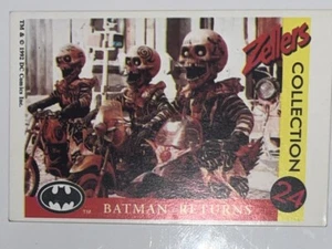 1992 Zellers Batman Returns Red Triangle Circus Gang Motorcyclists #19 - Picture 1 of 2