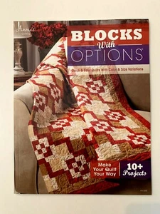 Annie's Quilting Blocks w/ Options 10+ Projects Book Quick Easy Patterns Sewing - Imagen 1 de 3