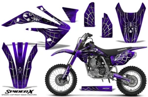 HONDA CRF 150 R CRF150R 17-21 CREATORX GRAPHICS KIT DECALS SPIDERX PURPLE NP - Picture 1 of 1