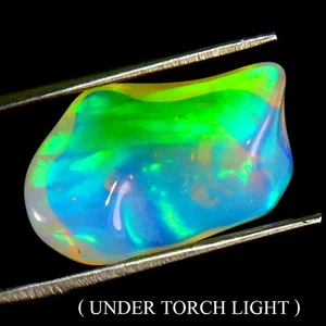Raro AAA Floral Flash Juego de Color Cristal Ópalo de Fuego 3.95 Ct 16x11mm Piedra Preciosa - Imagen 1 de 14