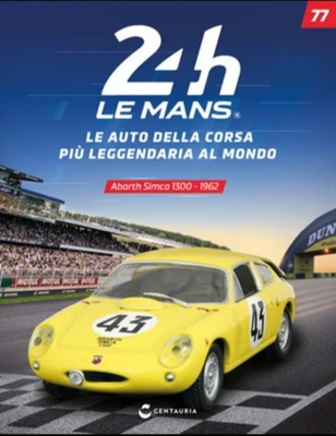 SIMCA ABARTH 1300  (1962 ) 24H LE MANS COLLECTION N.#77 1/43 - Immagine 1 di 4