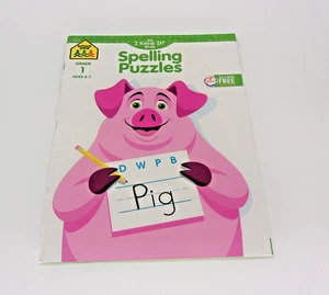 An I Know It! Book-Spelling Puzzles Grade 1 Ages 6-7-School Zone-12105-Paperback - Bild 1 von 5