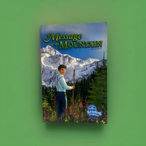 Abeka Message Of The Mountain 6th Grade Reader (Second Edition) Homeschool Book - Picture 1 of 5