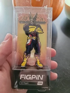 FiGPiN All Might #136 My Hero Academia CMD da collezione  - Foto 1 di 3
