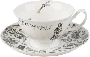 V&A Alice im Wunderland Teetasse und Untertasse, 210 ml (7 fl oz), weiß - Bild 1 von 7