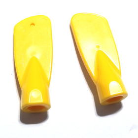 2X LEGO 3343 / 31990 Paddle Head Yellow LOT OF 2