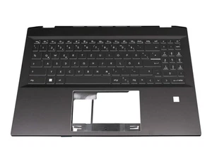 MSI Summit E16 Flip Evo A13MT (MS-1592) original Tastatur inkl. Topcase DE (deut - Afbeelding 1 van 4
