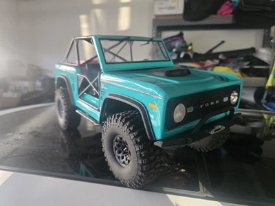 REEFS RC's  Personal Axial SCX10 III "Early Ford Bronco" RTR 1/10 (Teal) - Image 1 of 4