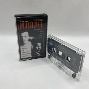 PHILADELPHIA FILM Original Motion Picture Soundtrack Cassette Tape  - Picture 1 of 10