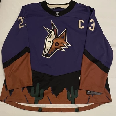 (LEER) Jersey Oliver Ekman-Larsson Arizona Coyotes Retro Reverso 1.0 Púrpura XXL Foto 1 de 4