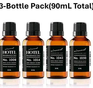 Airscent Hotel Diffuser Oil No. 1008, 1014, 1043, 1050 Ritz Carlton, Westin -3pk - Picture 1 of 5
