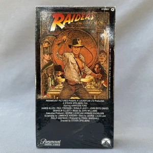 SEALED Original 1981 VHS Indiana Jones Raiders of the Lost Ark Watermark 1376 VG - Picture 1 of 14