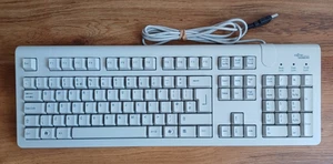 Teclado Fujitsu Siemens, S26381-K361-L165-, KB SC USB GB, ordenador vintage - Imagen 1 de 10