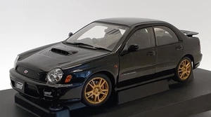 Autoart 1/18 Scale Diecast 78644 - Subaru New Age Impreza WRX STi Black - Picture 1 of 6