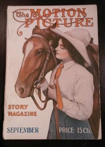 Vintage 1913 The Motion Picture Story Magazine Silent Film Stars - Picture 1 of 11