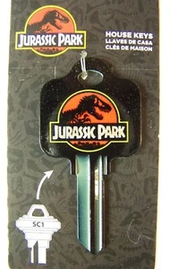Jurassic Park SC1 house key blank, very cool!! - Picture 1 of 1