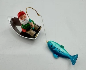 Fishing Hallmark Ornament 1998 Santa Maria Boat NO BOX VTG Christmas Tree Decor - Picture 1 of 7