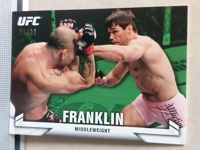 Rich Franklin #114 2013 Topps UFC Knockout Green #79/88 - Image 1 of 2