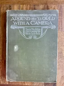 Antikes Buch "Mit Kamera um die Welt" Fotografie 1. Weltkrieg - Bild 1 von 10