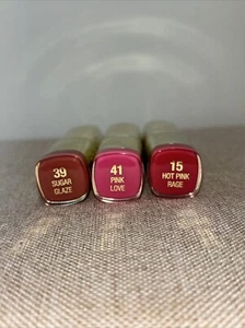 Milani Color Statement Lipstick ~ Bundle Of 3 Shade #39 , #41 And #15 - Picture 1 of 2
