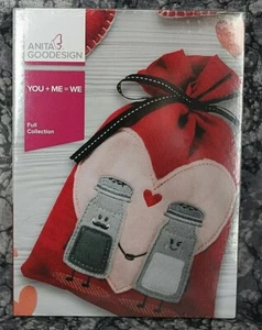 Anita Goodesign You+ME=We Love Embroidery  Designs CD ,sealed - Picture 1 of 2