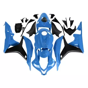 Fit for CBR600RR 07 08 2007 2008 F5 Honda Injection Blue Black Fairing Bodywork - Picture 1 of 8