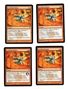 4x Cackling Flames VG Dissension Mtg Magic EDH 4x x4 - Picture 1 of 2