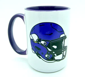 Minnesota Vikings NFL Football Helmet Coffee Mug Tea Cup 15 oz Purple Interior - Picture 1 of 1