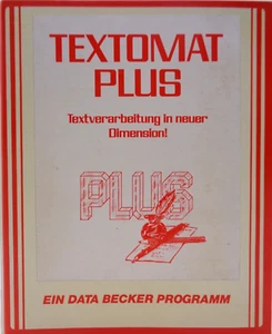 COMMODORE 128 -- TEXTOMAT PLUS (DATA BECKER - DISK) - Bild 1 von 9