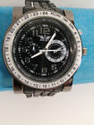 Softech Men's Metal Watch  CN8028-J573 Black Silicone Strap . Analog Quartz . UK