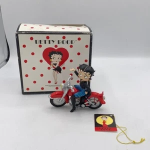 Westland Giftware Betty Boop Red Easy Rider Motorcycle 1999 Figurine #248794 - Picture 1 of 2