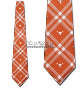 Longhorns Tie University of Texas Longhorns Neckties Licensed Mens Neck Ties NWT - Picture 1 of 3