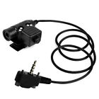 Portable U94 PTT Cable Plug Adapter For Vertex Standard VX-231 VX131 VX230 VX261