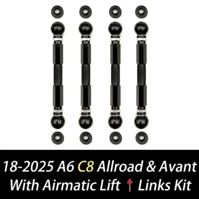 Kit de elevación de eslabones elevadores de suspensión neumática ajustable para AUDI A6 Allroad C8 barra de nivel Foto 1 de 4