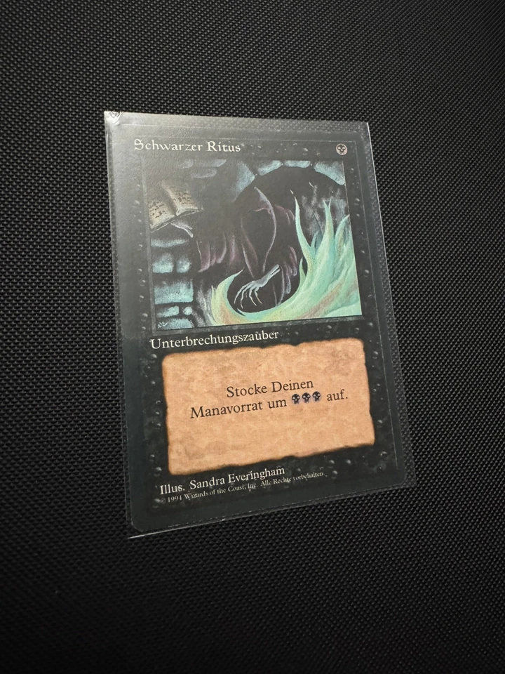 German FBB • Dark Ritual • Pack Fresh • Magic the Gathering NM Regular - Image 1 of 2