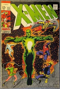 X-Men #55 - 2nd Alex Summers - Marvel Comics 1969 - Picture 1 of 7