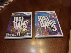 Just Dance 2 & Just Dance 3 Nintendo Wii 2010/2011 Both Complete Dance 3 is NEW! - Picture 1 of 3