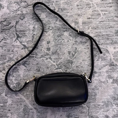 MADEWELL кожаный карабин мини наплечная сумка черный  - Изображение 1 из 4