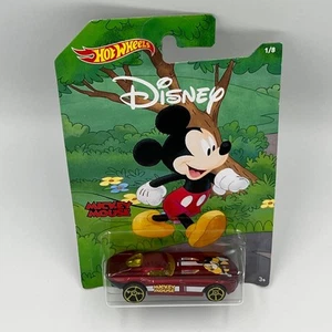 Hot Wheels 2019 Disney 90th Anniversary Edition Mickey Mouse Fast Felion Car NIP - Picture 1 of 4