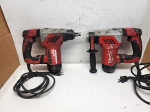 Lot 2 Milwaukee 5268-21 Combination Rotary Chipping Hammer NOT working - Picture 1 of 8