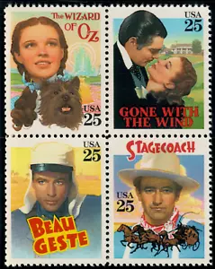 USA - 1997 - Classic Film Posters - 25¢ x4 - #453 - Picture 1 of 1