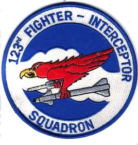 PATCH USAF 123rd FIGHTER INTERCEPTOR SQ OREGON AIR NATIONAL GUARD JT22 - Bild 1 von 1
