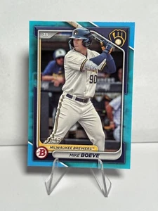 2024 Bowman Mike Boeve Prospects Sky Blue #'d /499 BREWERS #BP-138 - Foto 1 di 2