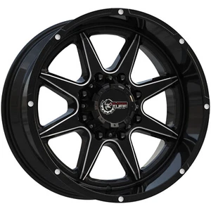 (4) Rugged TUFF RT800 6x139.7 6x5.5 20x10 Wheels Rims Set 20" Inch 6-Lug (-18) - Picture 1 of 5