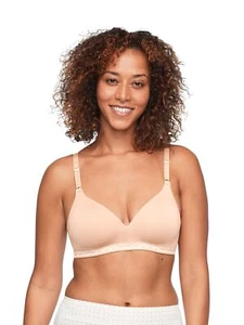 Warner Women's Blissful Wireless Lightly Lined Comfort Bra 36C Butterscotch - Picture 1 of 5