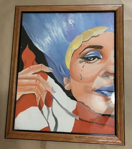 Curtis Hamilton, Patriotic Tears, Framed Art - 22.5x18.5” - Picture 1 of 7