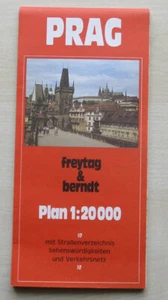 Alter Stadtplan Prag – Freytag & Berndt - Bild 1 von 5